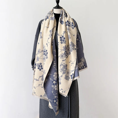New Elegant Ladies' Jacquard Scarf.