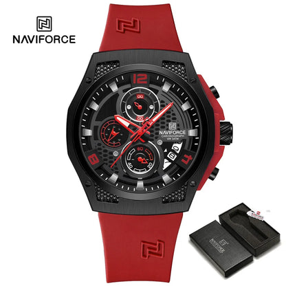 High Quality Luxury Original Men Watch with Silicone Strap. - BLAKESTORE-NG
