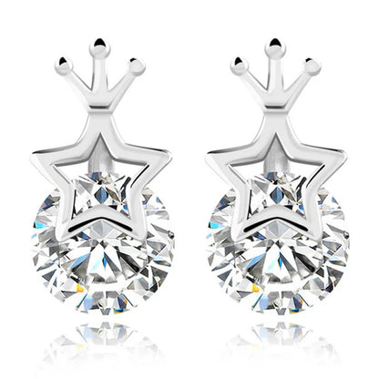 High Quality Silver Stud Earrings 925 For Women - BLAKESTORE-NG