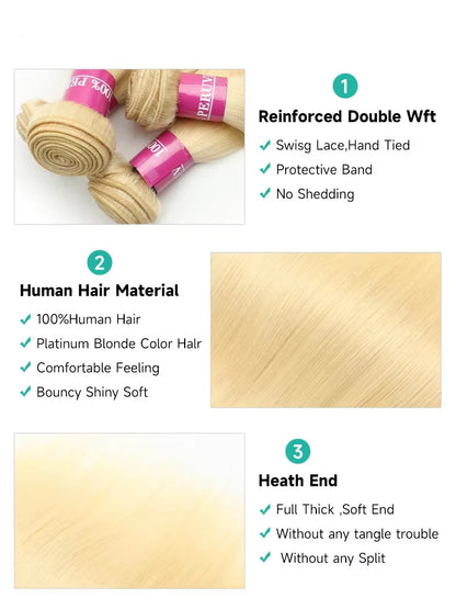 Honey Blonde Hair Extension.