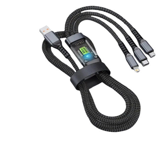 100W Fast Charging Cable Multi Charger Cable.