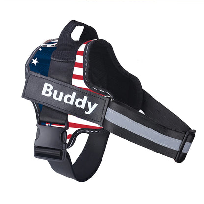 Personalized Dog Harness.