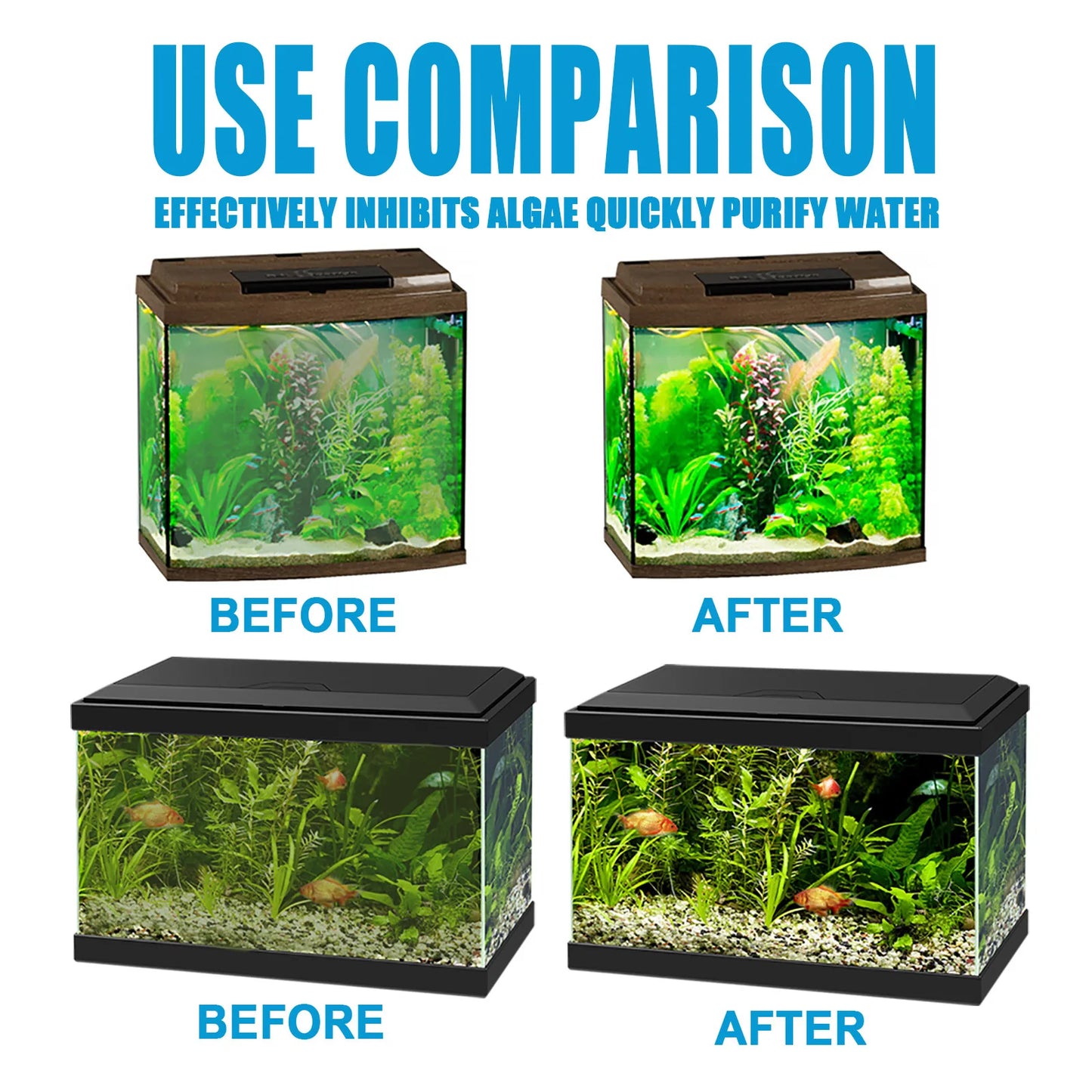 Fish Tank Cleaning Algae Tablets.