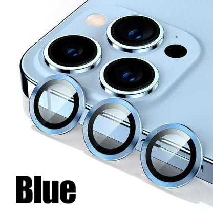 3Pcs Metal Lens Protector Glass for IPhone.