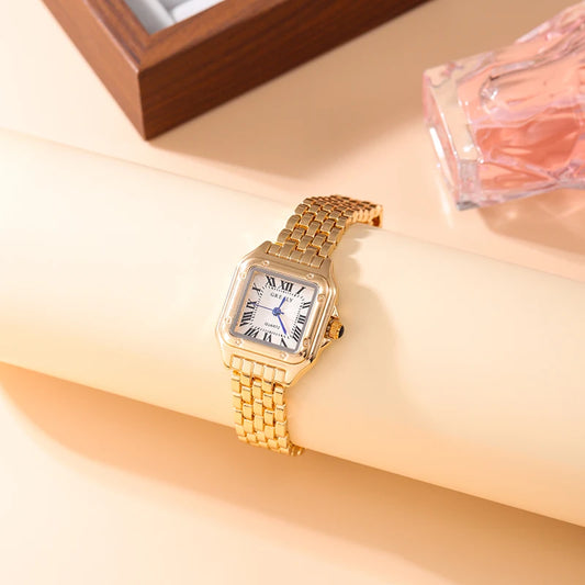 Luxury Women's Quartz Watch Gold and Silver Chains. - BLAKESTORE-NG