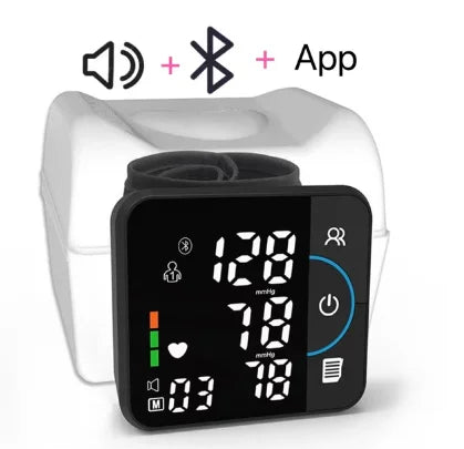 Wrist Blood Pressure Monitor  For Apple Android Phone - BLAKESTORE-NG