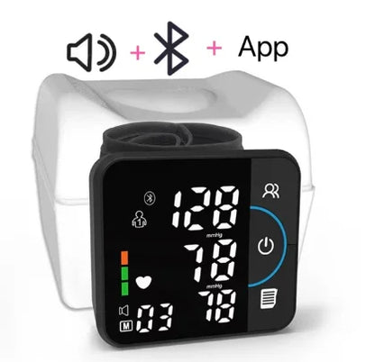 Wrist Blood Pressure Monitor  For Apple Android Phone - BLAKESTORE-NG