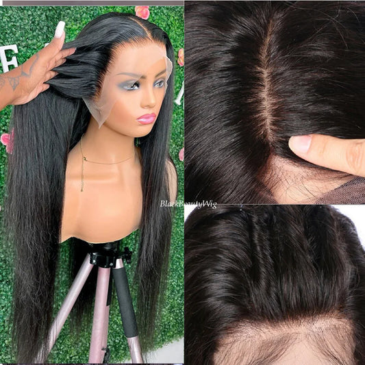 Silk Top Full Lace Human Hair Wig 5x4.5. - BLAKESTORE-NG