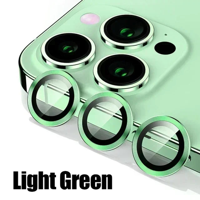 3Pcs Metal Lens Protector Glass for IPhone.