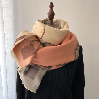 NEW Luxury Winter Thick Warm Scarf .