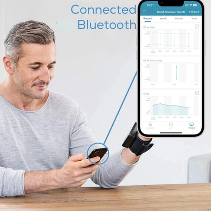 Wrist Blood Pressure Monitor  For Apple Android Phone - BLAKESTORE-NG