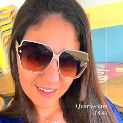 Square Frame Sunglasses for Women.
