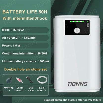 Aquarium Fish Tank Oxygen Pump.