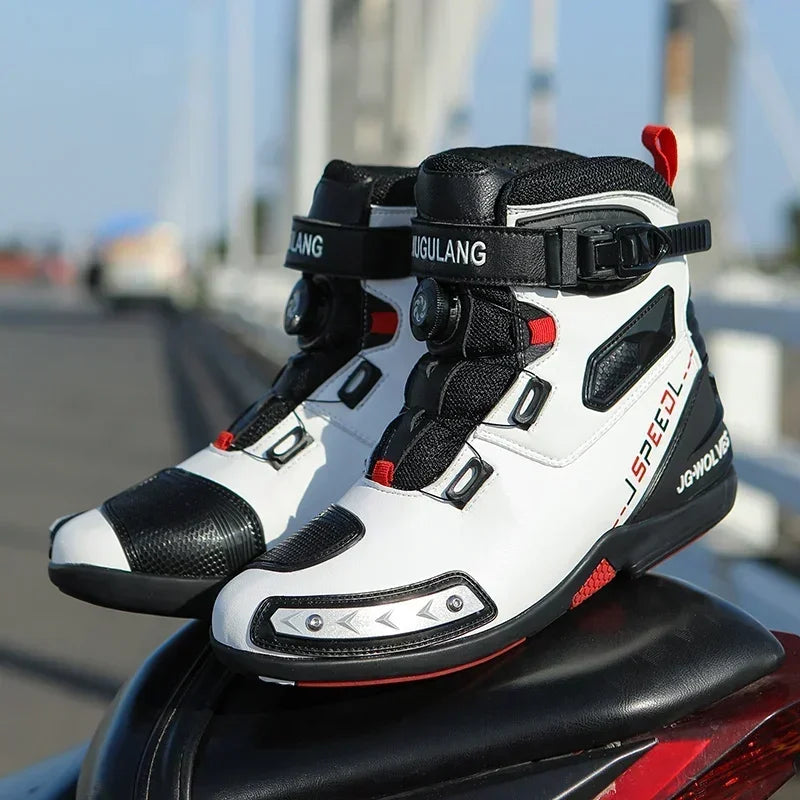 Moto Ankle Boots Men