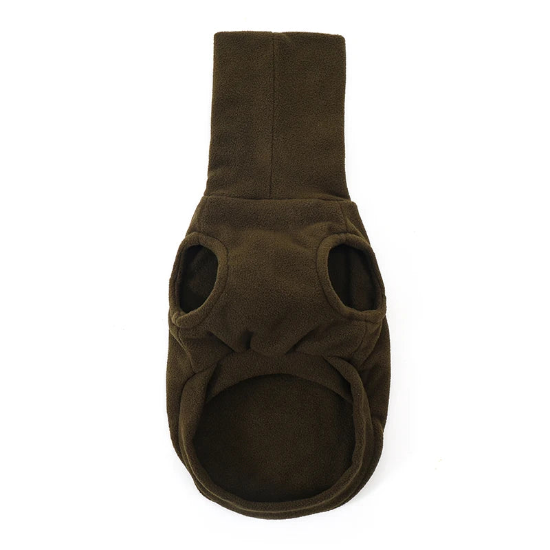 soft breathable fleece dog clothes autumn winter