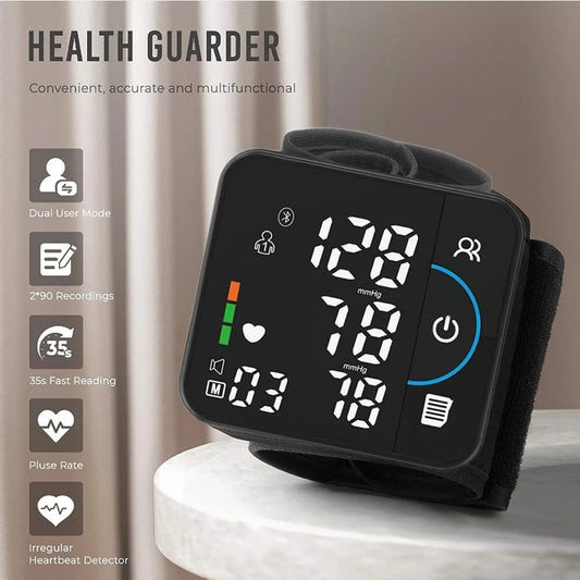 Wrist Blood Pressure Monitor  For Apple Android Phone - BLAKESTORE-NG