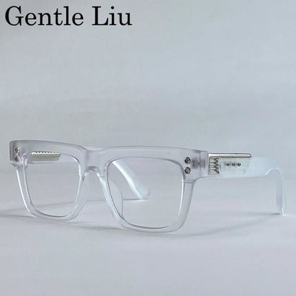 Polarized Square Punk Sunglasses Men UV400