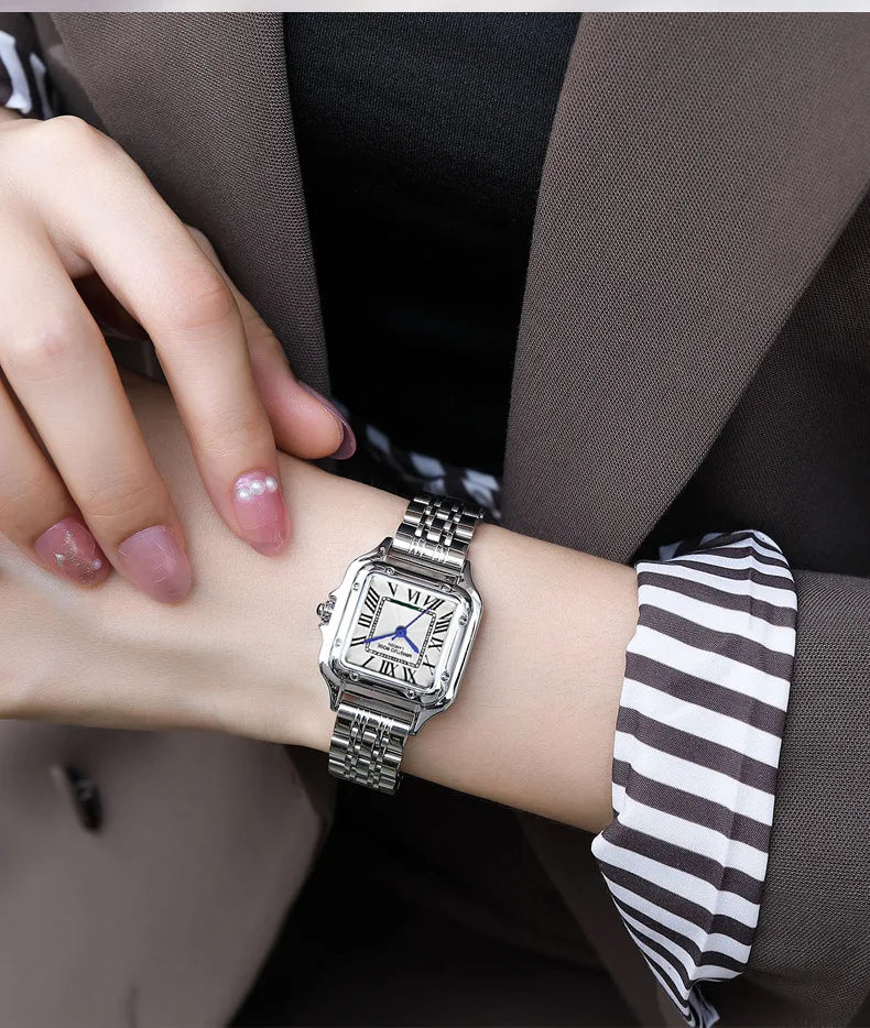 Luxury Women's Quartz Watch Gold and Silver Chains. - BLAKESTORE-NG