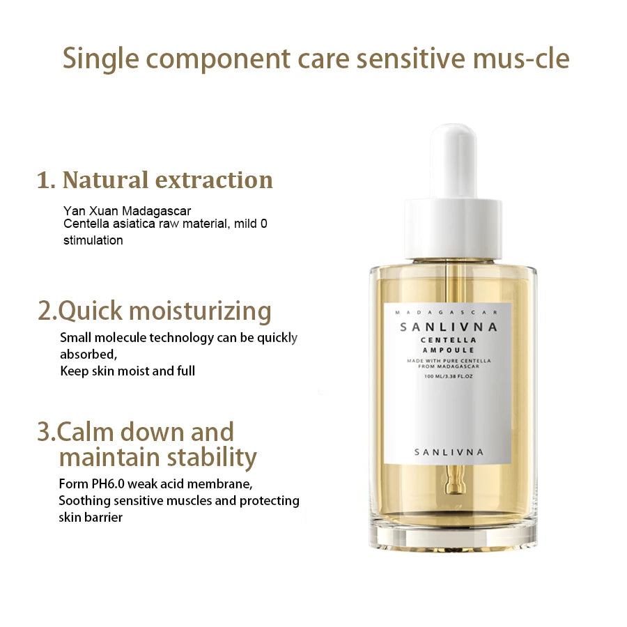 Madagascar Centella Asiatica Ampoule Facial Serum.
