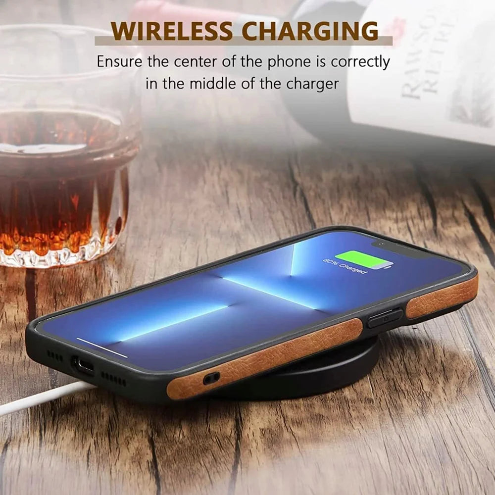 Ultra slim Leather Phone case