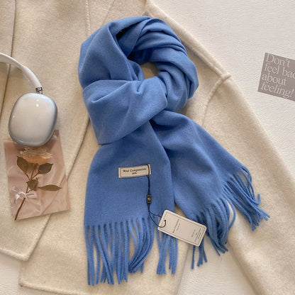 Winter Wool Scarf For Women