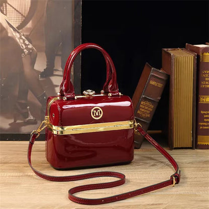 New minimalist and fashionable small handbag,  high-end carriage crossbody bag, portable box bag  Fashion Crossbody Bags Ladies' - BLAKESTORE-NG
