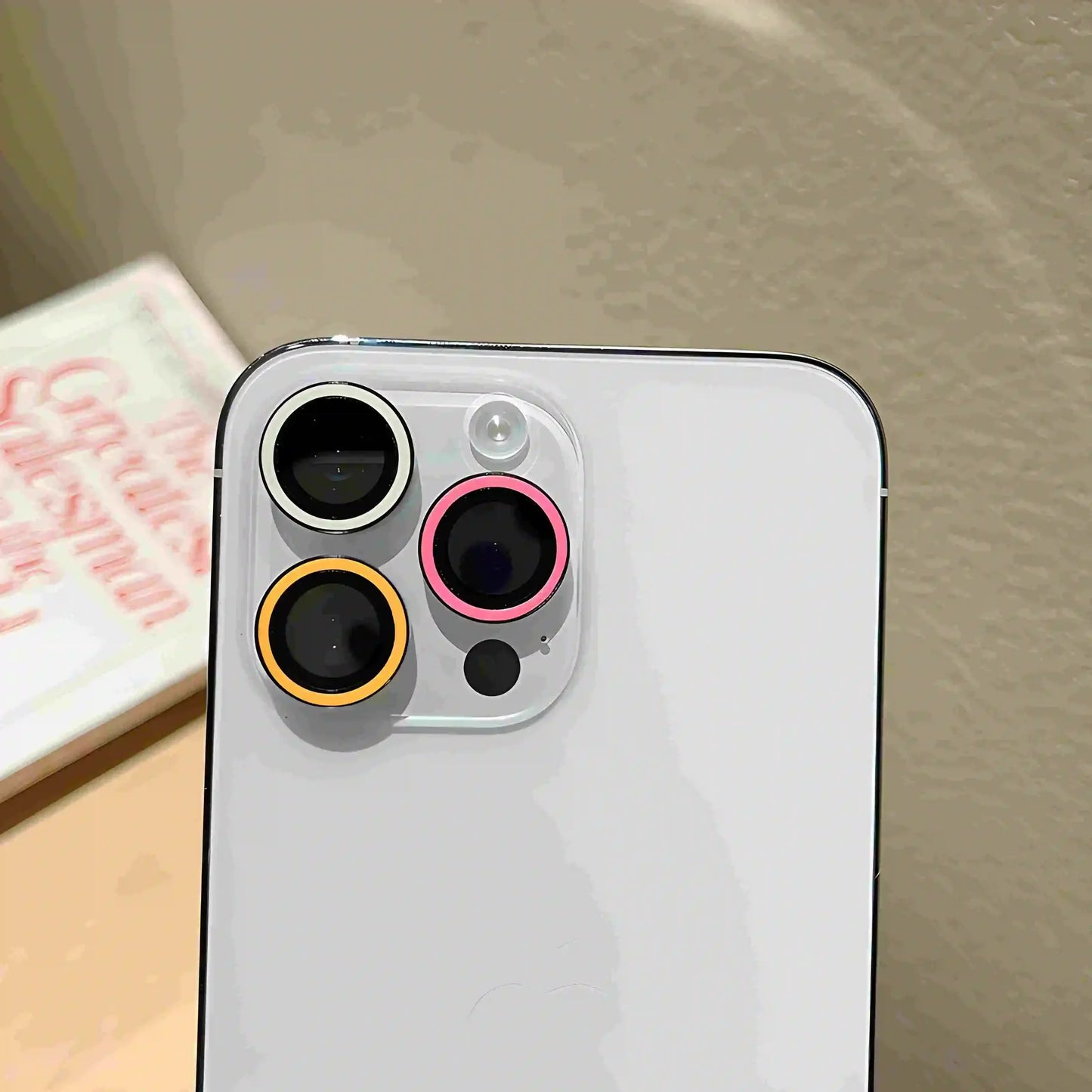 2-3Pcs Luminous Ceramic Camera Protector Film For IPhone.