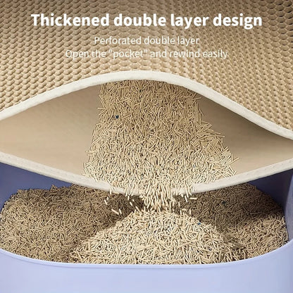 Large Size Cat Litter Mat.