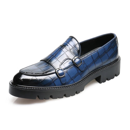 Men's Casual Leather Shoes. British Style Loafers.
