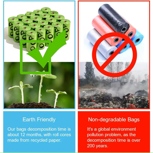 EPI Biodegradable Dog Poop Bags Lavender Scented.
