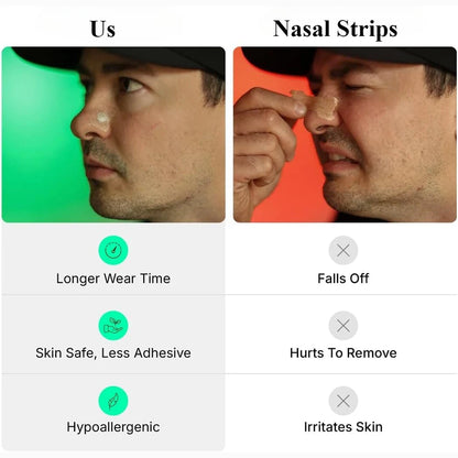 Skin Safe Nasal Strips. Boost Oxygen.