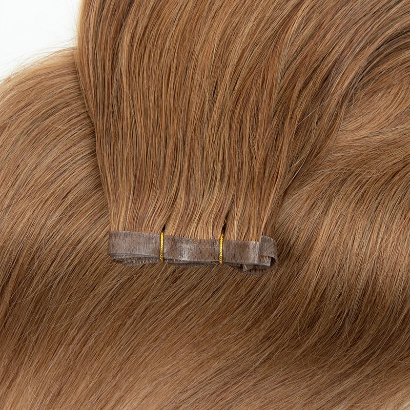 Invisible Long Tape PU Weft Human Hair.