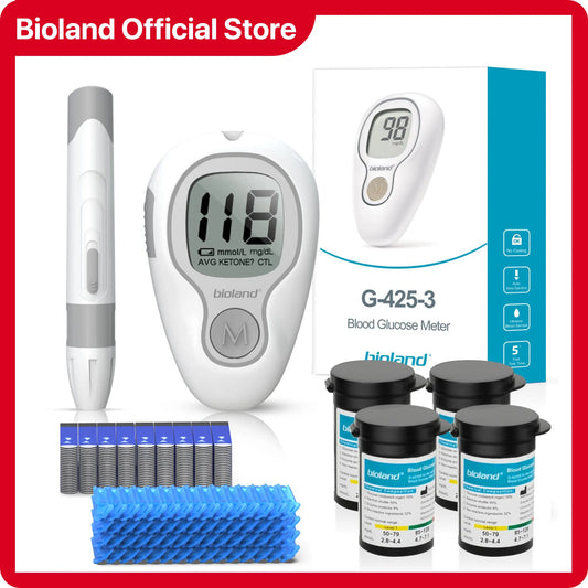 Blood Glucose Meter with Bllod Sugar Test Strips - BLAKESTORE-NG