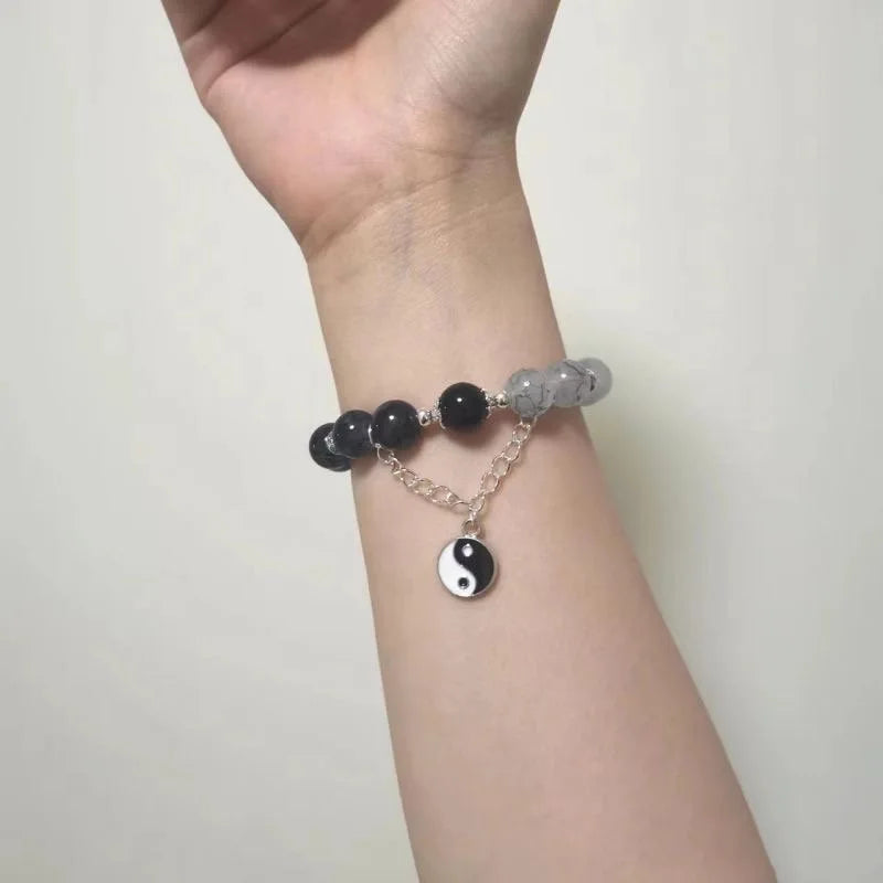 Peach Blossom Beaded Bracelet for Women Fashion - BLAKESTORE-NG