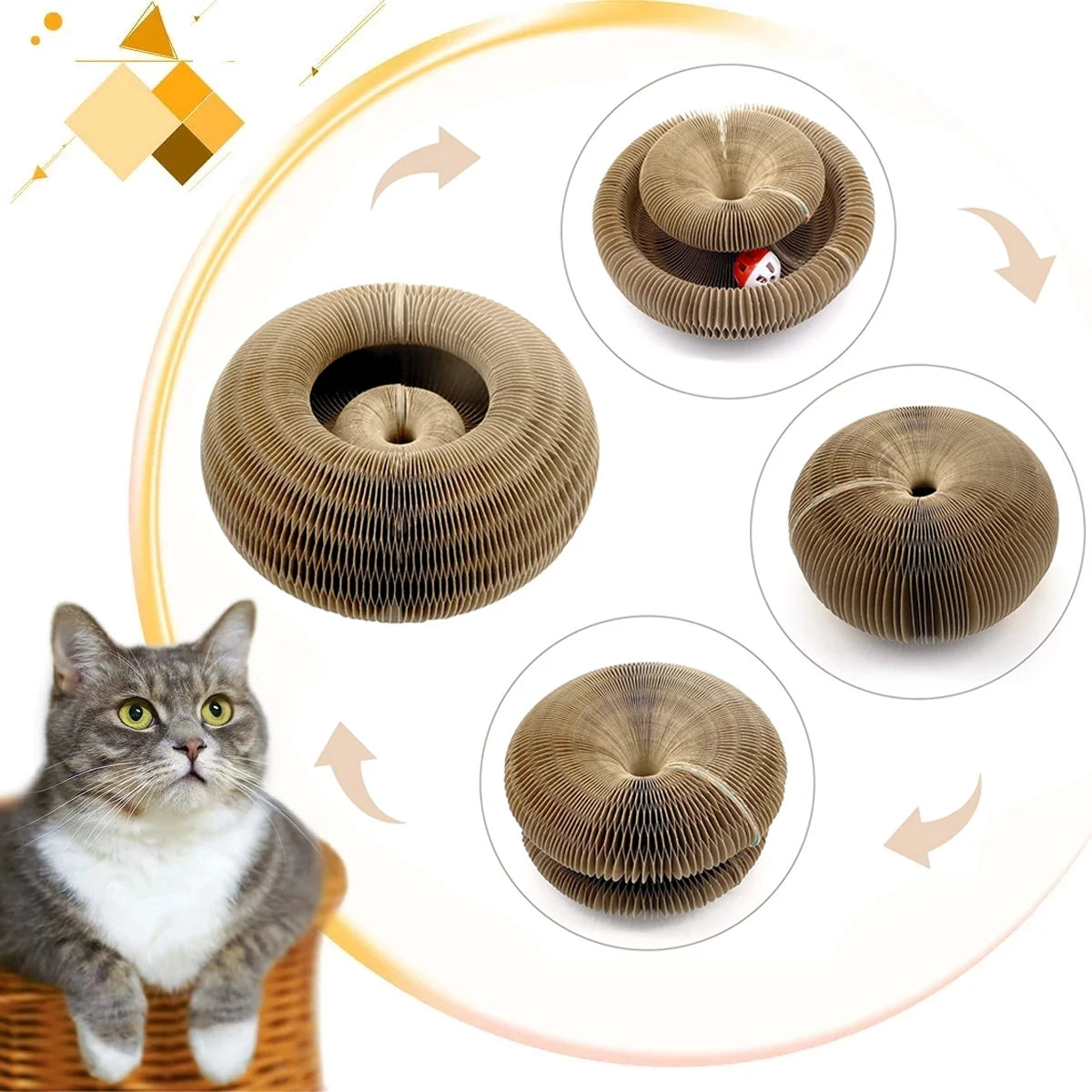 Cat Toy Scratcher.