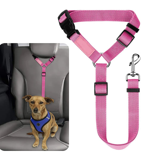 1pc Dog And Cat Car Seat Belt