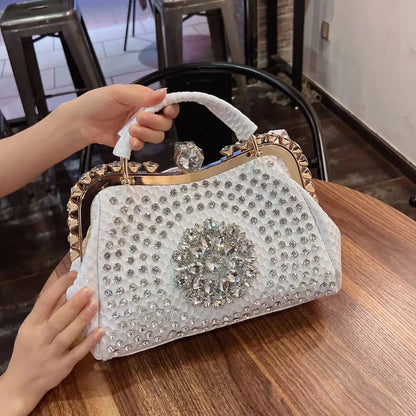 New Luxury Fashion Diamonds Women's Handbags.
