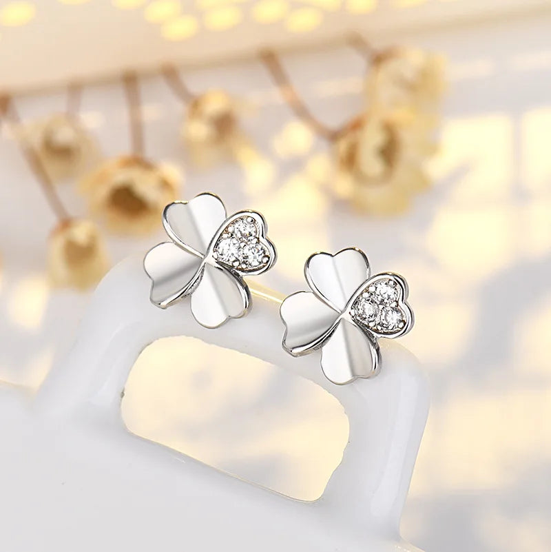High Quality Silver Stud Earrings 925 For Women - BLAKESTORE-NG