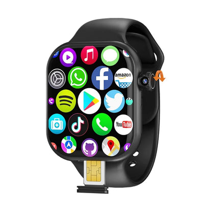 Golden Spike Amoled Smart Watch With Rotary Camera. - BLAKESTORE-NG