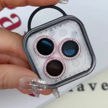 2-3Pcs Diamond Camera Lens Protector For IPhone.