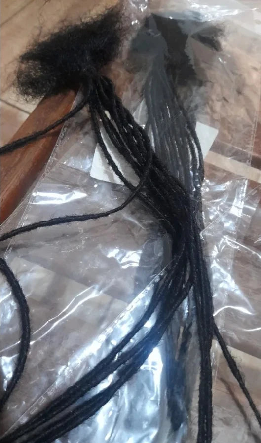 Dreadlock Extensions Real Human Hair.