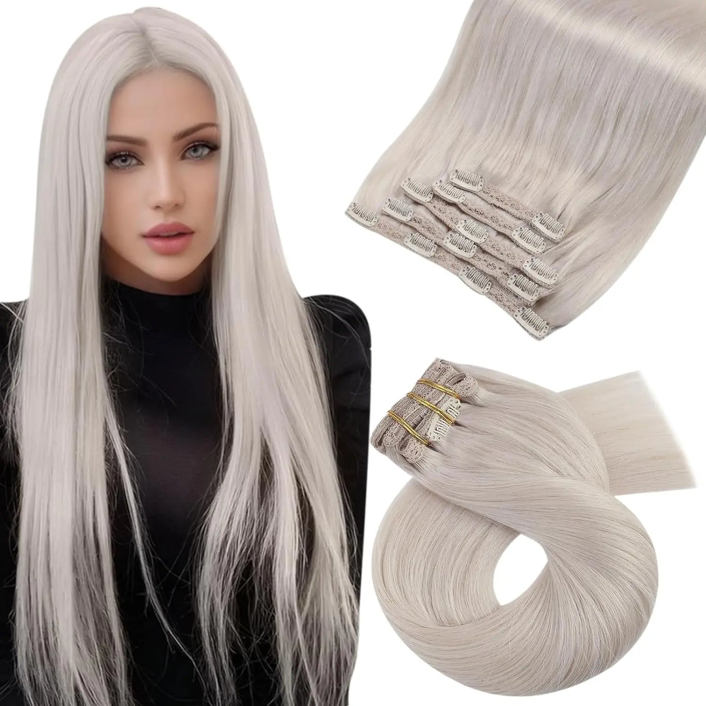 Moresoo Clip-in Hair Extensions.