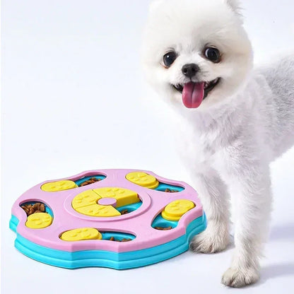 Dog Puzzle Toys Slow Feeder Puppy food dispenser.