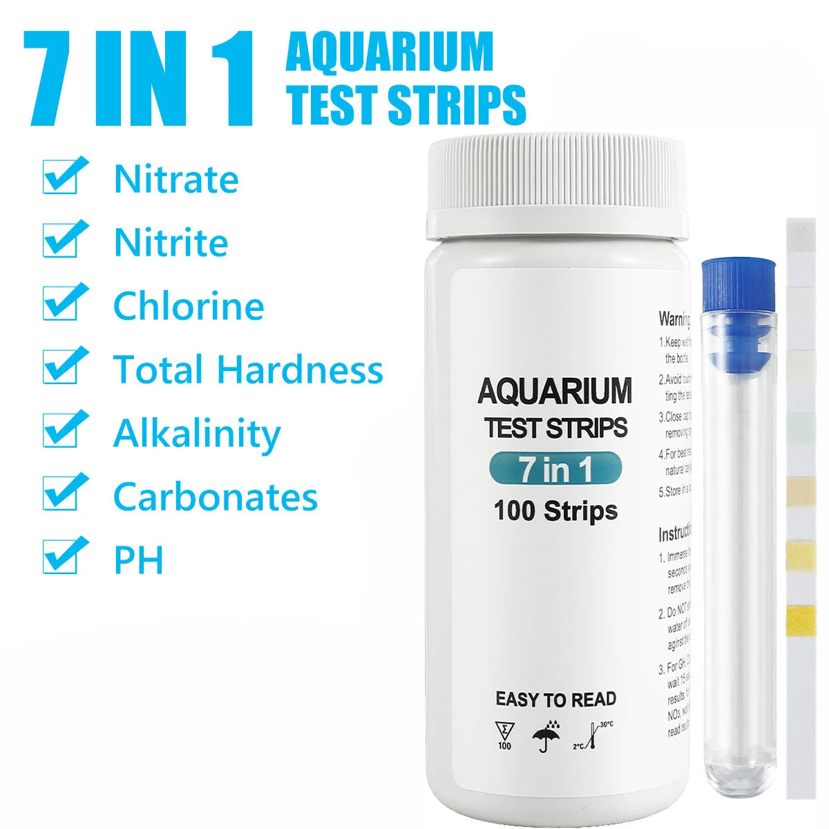 Aquarium Water Test Strips.