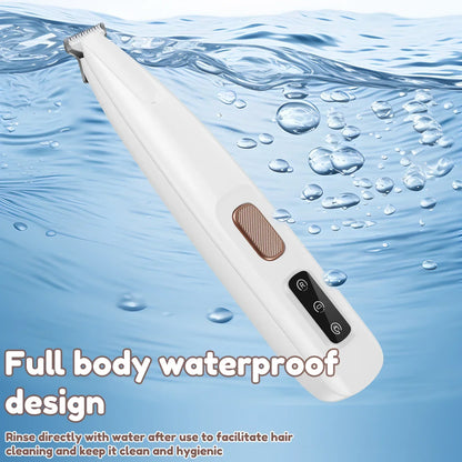Dog Paw Trimmer with LED Light Fully Waterproof.