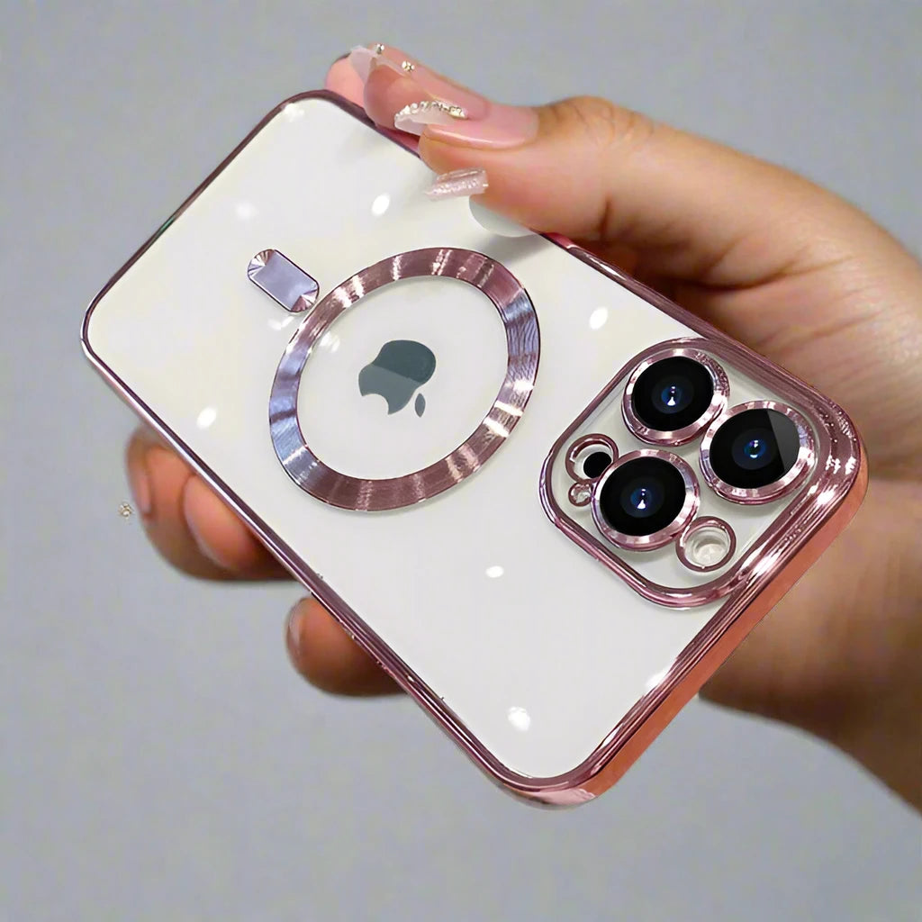Magnetic Wireless Charging Clear Cover.