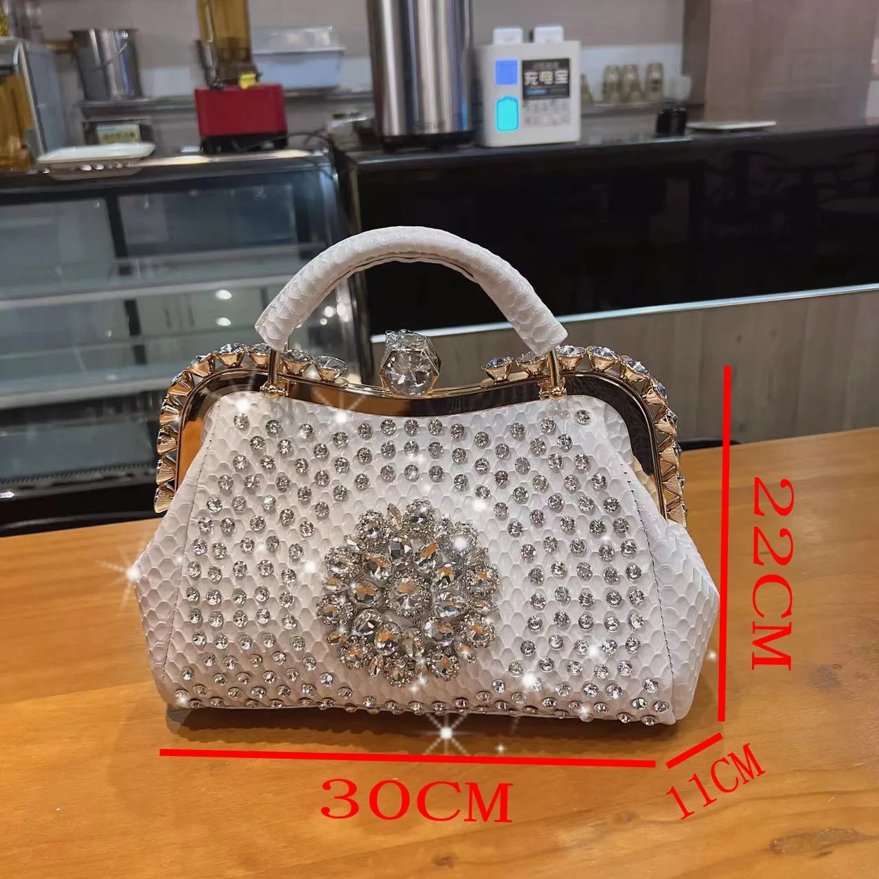 New Luxury Fashion Diamonds Women's Handbags.
