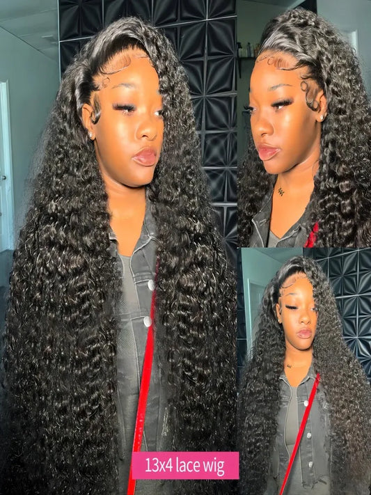 Curly Wigs HD Lace Wig 13X6 Human Hair. - BLAKESTORE-NG