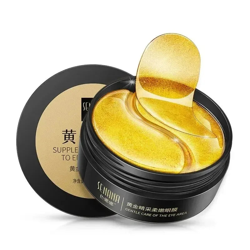 60pcs Golden Moisturizing Eye Mask.