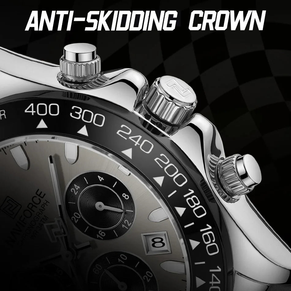NAVIFORCE Luxury Men's Watch Waterproof Watch.